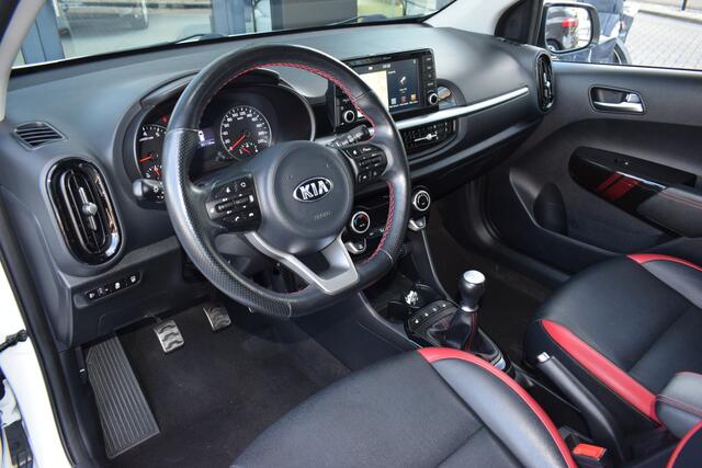 KIA PICANTO 1.2i-16V ISG GT-Line 5-Drs | Cruise Control | Navigatie | Camera | Stoel+StuurVerwarming | 16"LMV | 32.111km | Tot 10Jr. Kia-Garantie