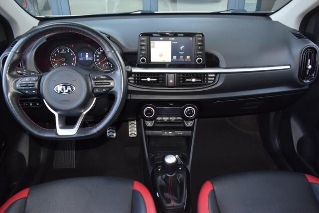 KIA PICANTO 1.2i-16V ISG GT-Line 5-Drs | Cruise Control | Navigatie | Camera | Stoel+StuurVerwarming | 16"LMV | 32.111km | Tot 10Jr. Kia-Garantie