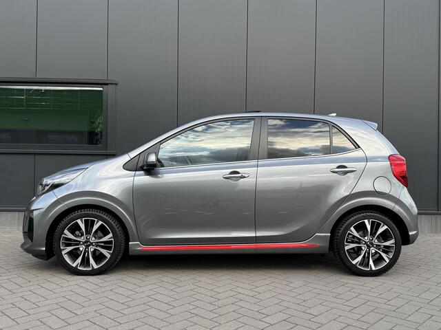 KIA PICANTO 1.0 GT-Line 5-zits 101 PK | Origineel Nederlands | NAP | Dealer onderhouden | GT-line | Panoramadak | Schuifdak | Leder | Stoelverwarming | Navigatie | Cruise control | Climate control | Lichtmetalen velgen | Parkeersensoren | Camera | LED | Fabrieksgaran