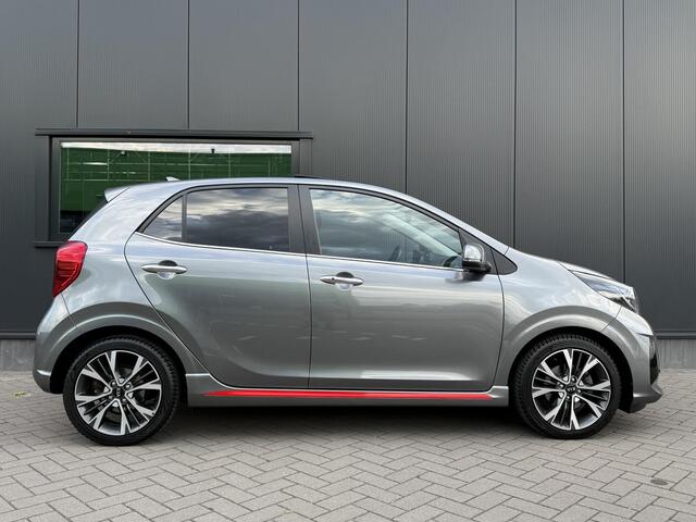 KIA PICANTO 1.0 GT-Line 5-zits 101 PK | Origineel Nederlands | NAP | Dealer onderhouden | GT-line | Panoramadak | Schuifdak | Leder | Stoelverwarming | Navigatie | Cruise control | Climate control | Lichtmetalen velgen | Parkeersensoren | Camera | LED | Fabrieksgaran