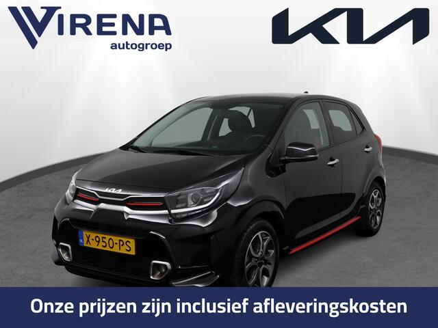 KIA PICANTO 1.0 DPi GT-Line Apple Carplay/Auto Android - Cruise Control - Climate Control - Navigatie - Fabrieksgarantie tot 02-2031