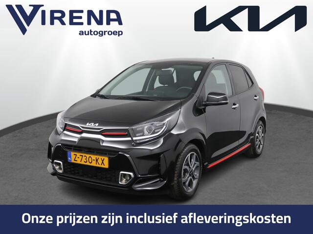 KIA PICANTO 1.0 DPi GT-Line Apple Carplay/Android Auto - Cruise Control - Climate Control - Lederen Bekleding - Navigatie - Fabrieksgarantie tot 05-2031