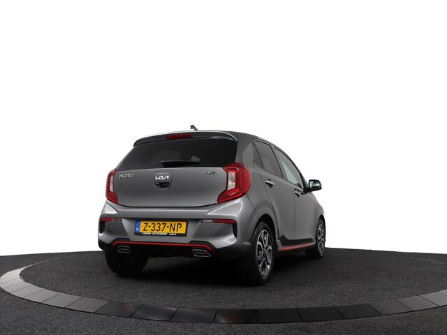 KIA PICANTO 1.0 DPi GT-Line - Navigatie - Cruise Control - Climate Control - Leder - LM Velgen - Apple CarPlay/Android Auto - Fabrieksgarantie tot 05-2031 GT-Line