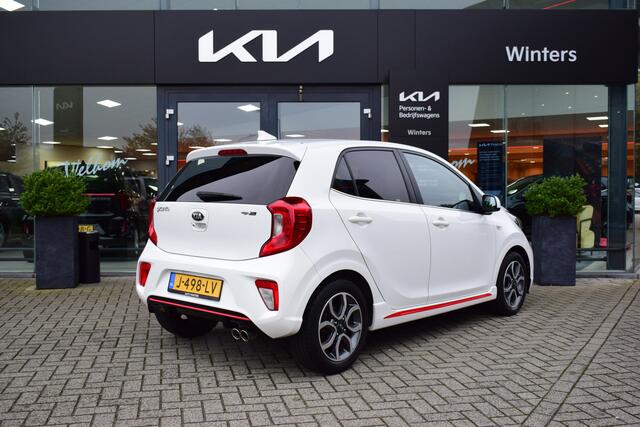 KIA PICANTO 1.0 MPi GT-Line Edition 5-Drs | Airco | Cruise Control | Navigatie | Camera | Leder | 15"LMV | Tot 10Jr. Kia-Garantie