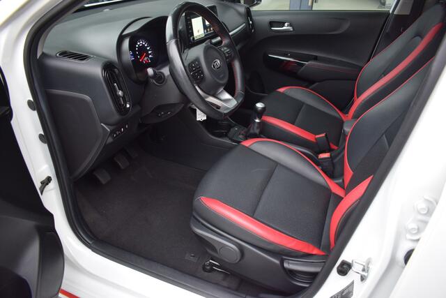 KIA PICANTO 1.0 MPi GT-Line Edition 5-Drs | Airco | Cruise Control | Navigatie | Camera | Leder | 15"LMV | Tot 10Jr. Kia-Garantie