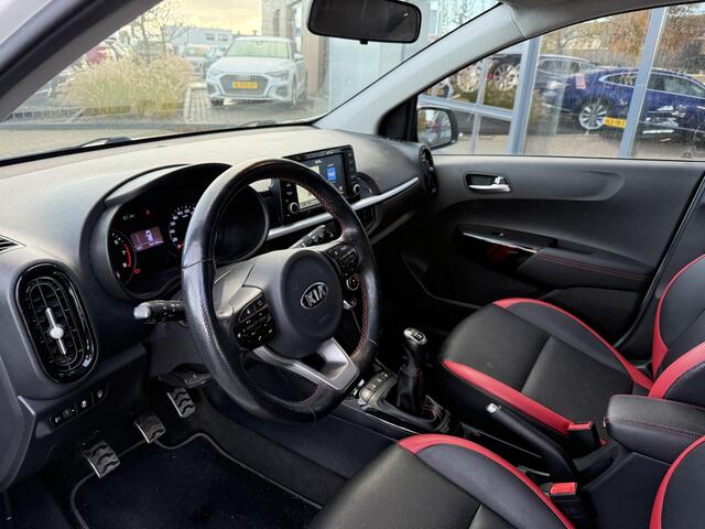 KIA PICANTO 1.0 T-GDI GT-Line | Stoel- & Stuurverwarming | Leder | Climate | Cruise | Bluetooth | 16 Inch | 66.194 KM!!