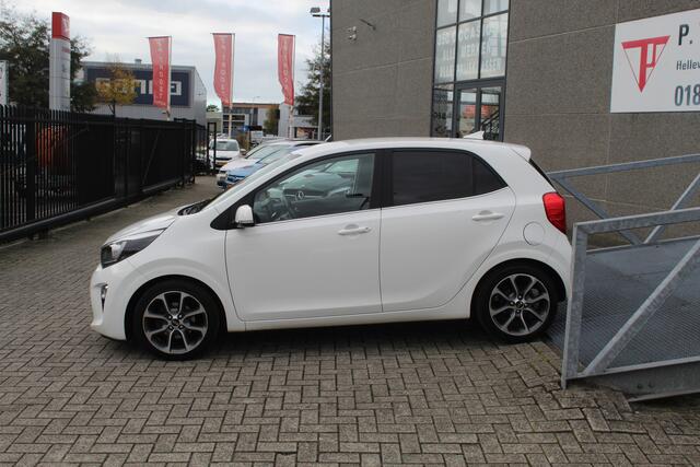 KIA PICANTO 1.0 CVVT Design Edition Lederen bekleding/Navigatie/Achteruitrijcamera/Cruise control/Climate control/Inklapbare spiegels/Licht metalen velgen/Led dagrijverlichting