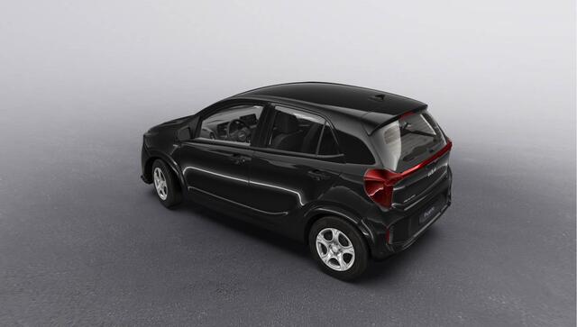 KIA PICANTO 1.0 GDi DynamicLine - Direct uit voorraad leverbaar - AURORA BLACK PEARL