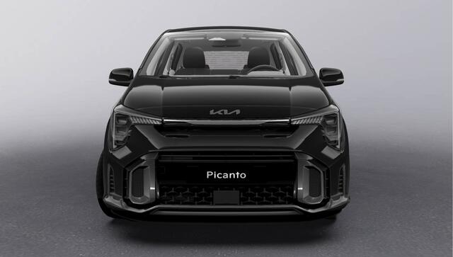 KIA PICANTO 1.0 GDi GT-Line - Direct uit voorraad leverbaar - AURORA BLACK PEARL