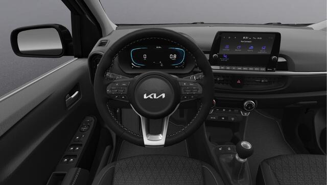 KIA PICANTO 1.0 GDi ExecutiveLine - Direct uit voorraad leverbaar - AURORA BLACK PEARL