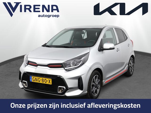 KIA PICANTO 1.0 DPi GT-Line Apple Carplay/ Android Auto - Cruise Control - Climate Control - Navigatie - Achteruitrijcamera - Fabrieksgarantie tot 10-2031