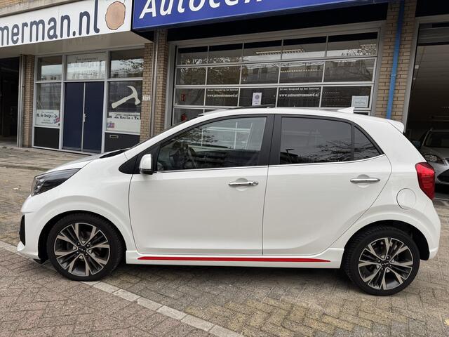 KIA PICANTO 1.0 T-GDi GT-Line 5p 100 PK 45557KM! NAP | Navigatie | Apple Carplay | Panoramadak | Climate Control | Cruise Control | Stoel\Stuurverwarming | Parkeersensoren | Achteruitrijcamera | Keyless | Leder | Dealerond