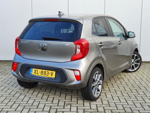 KIA PICANTO 1.0 CVVT Design Edition Navigatie, Climate Control, Cruise Control, Leder, 16"Lm, Achteruitrijcamera