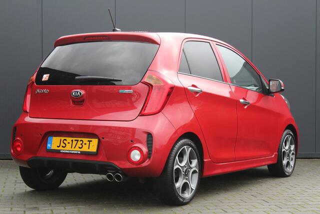 KIA PICANTO 1.2 CVVT SportsLine Navigator | incl. 12 maanden garantie | Camera | 15" LMV | Keyless entry | Climate control | Cruise | Stoel/stuur verwarming | Navigatie | Origineel NL auto | Dealer onderhouden |