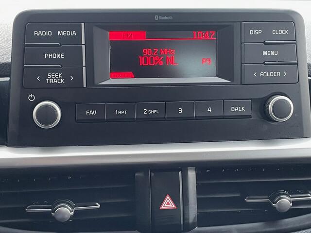 KIA PICANTO 1.0 DPi ComfortLine Airco, Cruise Control, Bluetooth, El.ramen voor, Afst.bed c.v.,