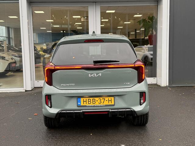 KIA PICANTO 1.0 DPI GT-Line NL-auto, Schuif/kanteldak, Lederen bekleding, Stoel- & Stuurwiel verwarmd, LED, Privacy glass, Smart Key, Navigatie, BTW-Auto