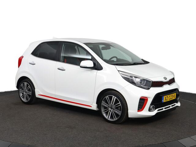 KIA PICANTO 1.0 T-GDI GT-Line 100PK! - Achteruitrij camera - Stoel en stuurwielverwarming - Cruise Control - Fabrieksgarantie t/m 04-2026