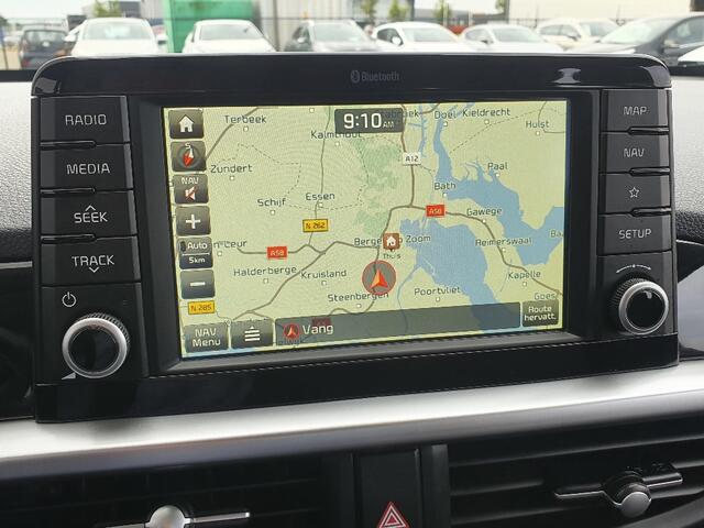 KIA PICANTO 1.0 CVVT ComfortPlusLine Navigator Navigatie, Airco, 14"Lm, Achteruitrijcamera, Bluetooth, El. ramen/spiegels