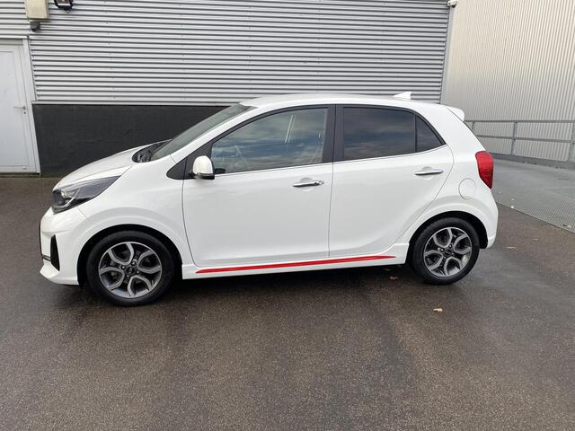 KIA PICANTO 1.0 DPi GT-Line Navigatie Apple Carplay/Android Auto, achteruitrij camera, cruise control, parkeersensoren, keyless entry- & start, boekjes compleet!