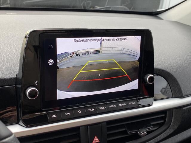 KIA PICANTO 1.0 DPi GT-Line Navigatie Apple Carplay/Android Auto, achteruitrij camera, cruise control, parkeersensoren, keyless entry- & start, boekjes compleet!