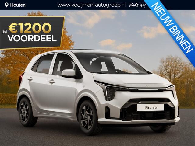 KIA PICANTO 1.0 GDi ExecutiveLine Nu ¤1.200,- voordeel! Nu tijdelijk extra scherp geprijsd!