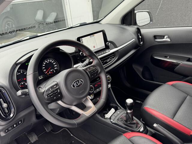 KIA PICANTO 1.0 DPi GT-Line 1e eign. Dealeronderhouden, Navigatie, Lederen bekleding, Privacy glass, Smart Key