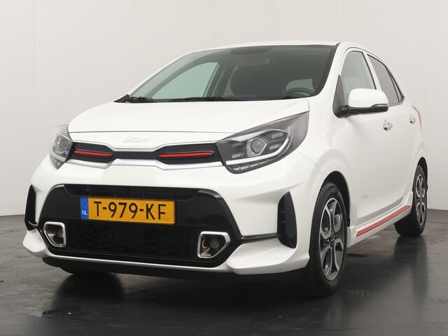 KIA PICANTO 1.0 DPi GT-Line - Achteruitrijcamera - Navigatie - Climate Control - Apple Carplay / Android Auto - Fabrieksgarantie tot 07-2030
