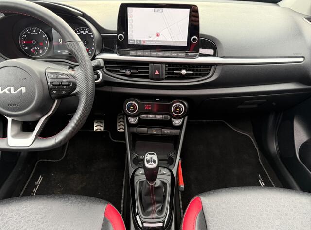 KIA PICANTO 1.0 T-GDi GT-Line I Schuifdak I Camera I Leder I Carplay I Clima | Apple Carplay/Android Auto | DAB