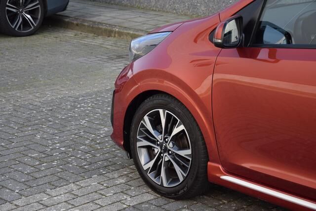 KIA PICANTO 1.0 DPI GT Line | Lederen bekleding | Parkeersensoren achter | Volledig onderhouden |
