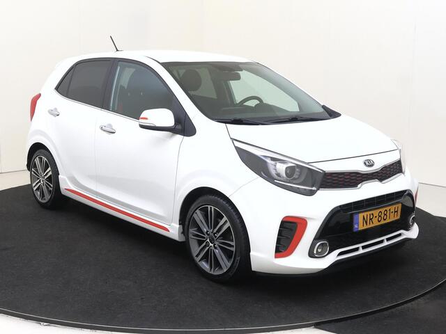 KIA PICANTO 1.2 CVVT GT-Line | audio-navigatie full map | cruise control | electronic climate control | lederen bekleding | lichtmetalen velgen 16" |