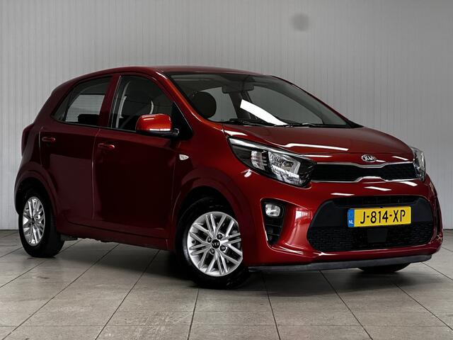 KIA PICANTO 1.0 DPi DynamicLine/ Camera/ 14'' LMV/ Media-Scherm/ Airco/ Cruise/ Apple + Android/ DAB+/ Elek. pakket/ Isofix/ Bluetooth/ Multi. LEDER. Stuur/ Mistl./ Dagrijverl.