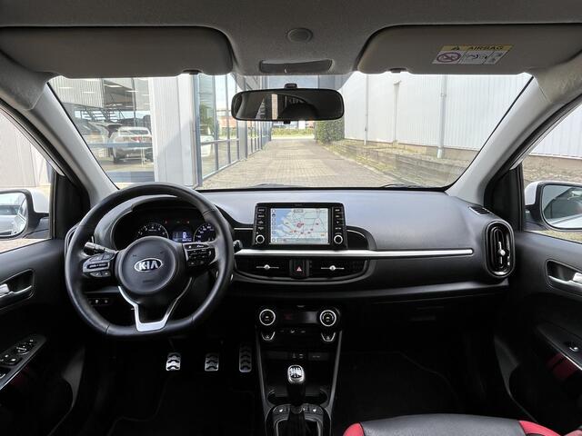 KIA PICANTO 1.0 T-GDI GT-Line | NL Auto/1e Eig./Navi/Leder/Clima/Cruise/Stuur&Stoelverwarming/Apple CarPlay-Android Auto