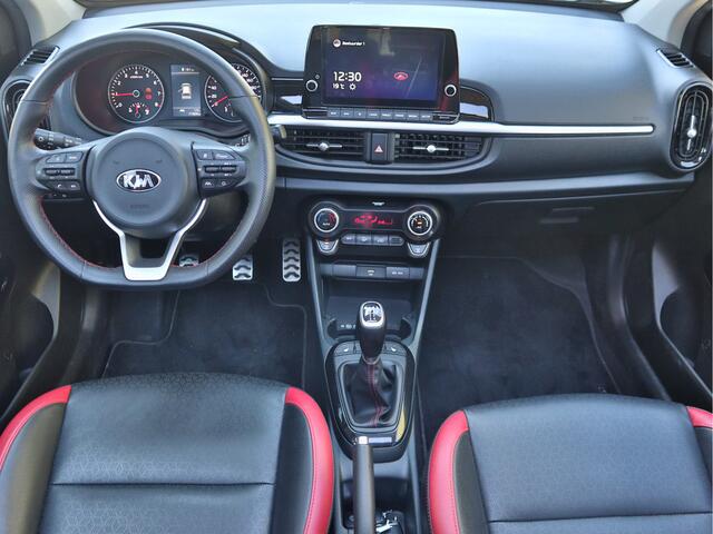 KIA PICANTO 1.0 T-GDi GT-Line 100pk! Navigatie | Stoel+Stuurverwarming | Leder | Keyless | tot 10 jaar Garantie |