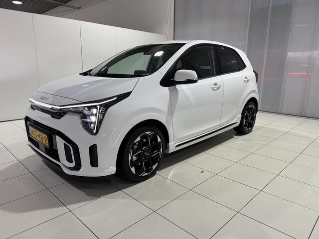 KIA PICANTO 1.0 DPI GT-Line Stoel en Stuur verwarming, Schuif kantel dak, Apple Carplay/Android Auto, Navigatie, Camera.