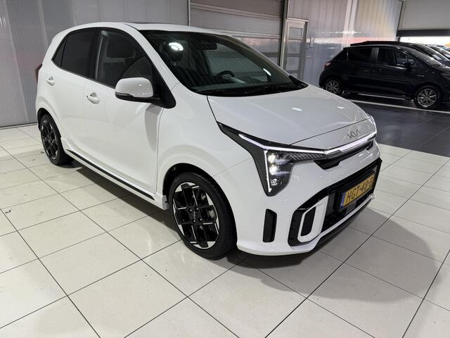 KIA PICANTO 1.0 DPI GT-Line Stoel en Stuur verwarming, Schuif kantel dak, Apple Carplay/Android Auto, Navigatie, Camera.