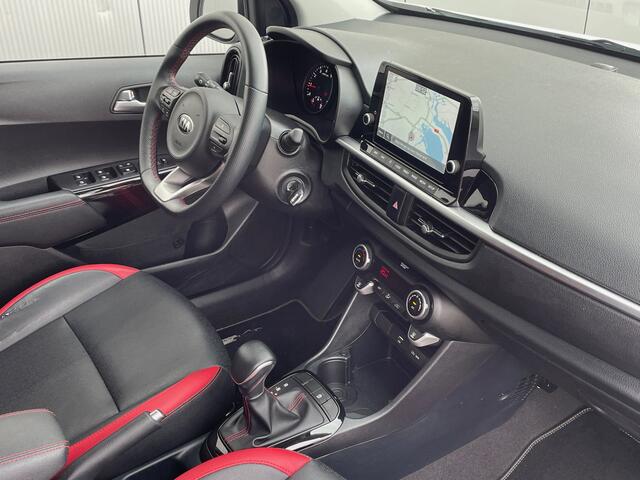 KIA PICANTO 1.2 GT-Line Automaat Navigatie, Climate Control, Leder, 16"Lm, Achteruitrijcamera, Parkeersensoren