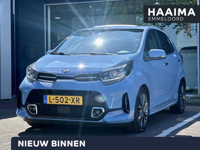 KIA PICANTO 1.0 T-GDi GT-Line 5p | 100PK!! | Open dak | Stoel-/Stuurverwarming | Apple Carplay/Android Auto | DAB | Navigatie | Climate Control | Cruise Control | Parkeercamera | Draadloze telefoonlader |