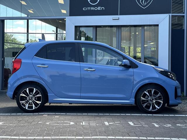 KIA PICANTO 1.0 T-GDi GT-Line 5p | 100PK!! | Open dak | Stoel-/Stuurverwarming | Apple Carplay/Android Auto | DAB | Navigatie | Climate Control | Cruise Control | Parkeercamera | Draadloze telefoonlader |