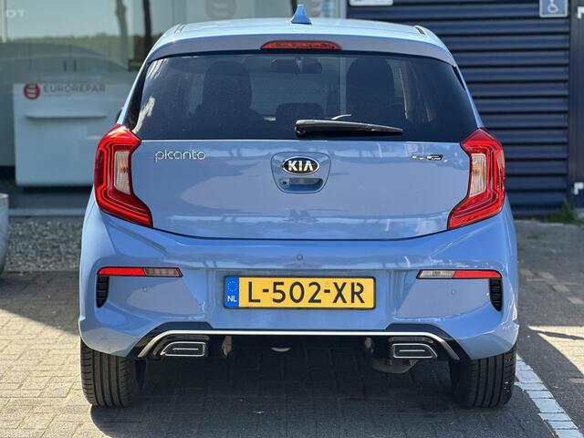 KIA PICANTO 1.0 T-GDi GT-Line 5p | 100PK!! | Open dak | Stoel-/Stuurverwarming | Apple Carplay/Android Auto | DAB | Navigatie | Climate Control | Cruise Control | Parkeercamera | Draadloze telefoonlader |