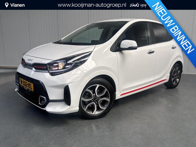 KIA PICANTO 1.0 DPi GT-Line NL auto, 1e eigenaar, 100% onderhouden, btw auto, zeer nette en luxe Picanto!