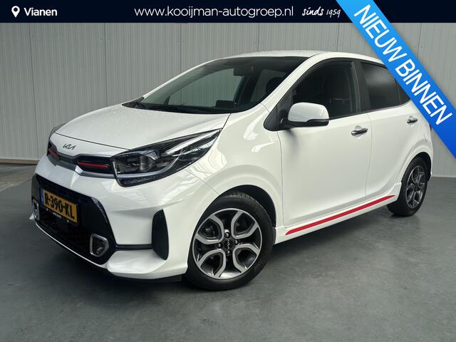 KIA PICANTO 1.0 DPi GT-Line NL auto, 1e eigenaar, 100% onderhouden, btw auto, zeer nette en luxe Picanto!