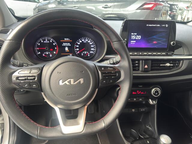 KIA PICANTO 1.0 DPi GT-Line NL auto, 1e eigenaar, 100% onderhouden, btw auto, zeer nette en luxe Picanto!