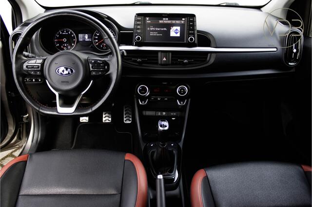 KIA PICANTO 1.0 T-GDI GT-Line Origineel NL LEER STOEL STUUR VERWARMING