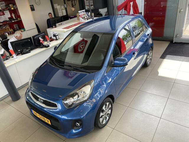 KIA PICANTO 1.0 CVVT EconomyPlusLine,100% Onderhouden,Navigatie,Acteruitrijcamera,Bluetooth,Airco,Aux Usb Aansluiting,14 Inch Lmv