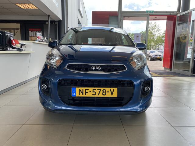 KIA PICANTO 1.0 CVVT EconomyPlusLine,100% Onderhouden,Navigatie,Acteruitrijcamera,Bluetooth,Airco,Aux Usb Aansluiting,14 Inch Lmv