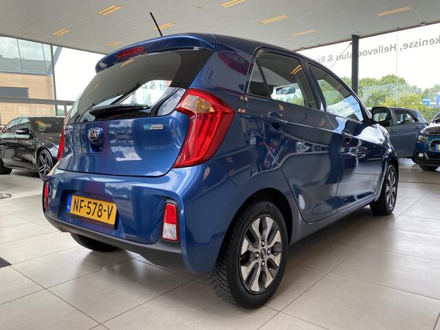KIA PICANTO 1.0 CVVT EconomyPlusLine,100% Onderhouden,Navigatie,Acteruitrijcamera,Bluetooth,Airco,Aux Usb Aansluiting,14 Inch Lmv