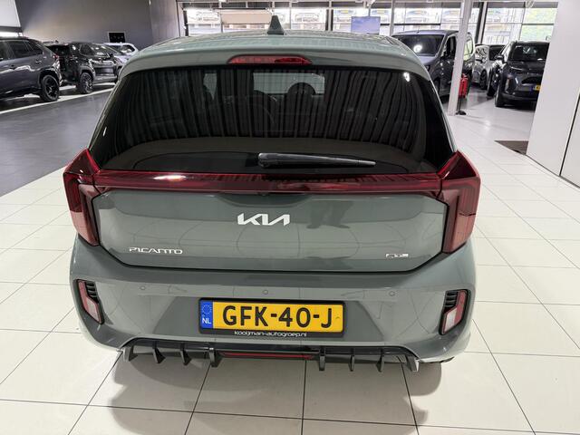 KIA PICANTO 1.0 DPI GT-Line Stoel en Stuur verwarming, Schuif kantel dak, Apple Carplay/Android Auto, Navigatie, Camera.