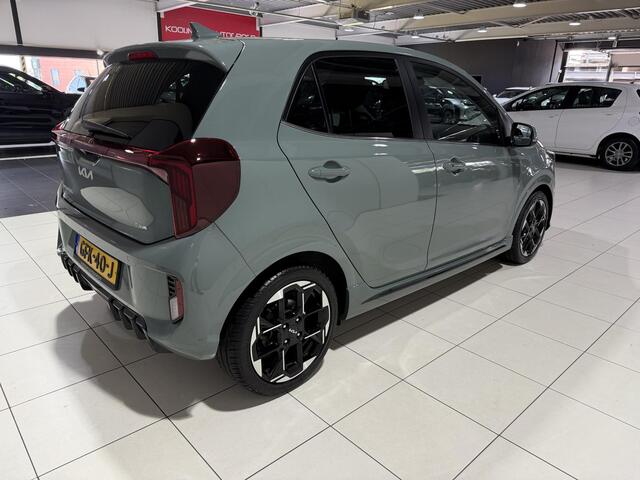 KIA PICANTO 1.0 DPI GT-Line Stoel en Stuur verwarming, Schuif kantel dak, Apple Carplay/Android Auto, Navigatie, Camera.