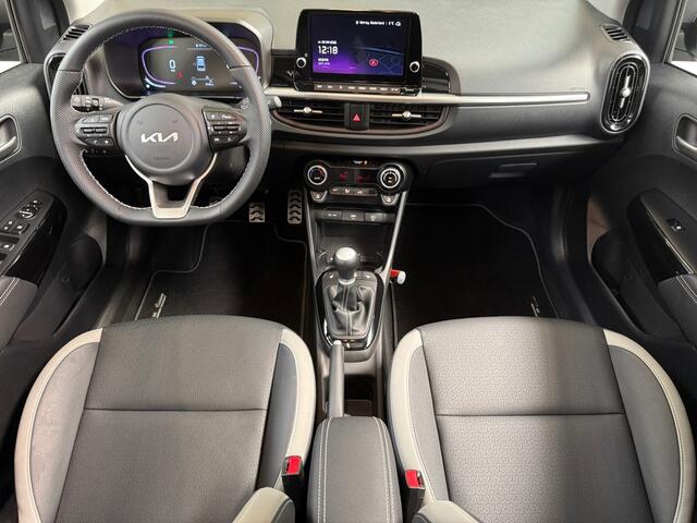 KIA PICANTO 1.0 DPI GT-Line I Demo I Schuifdak I Leder I Stoel/Stuurverwarming