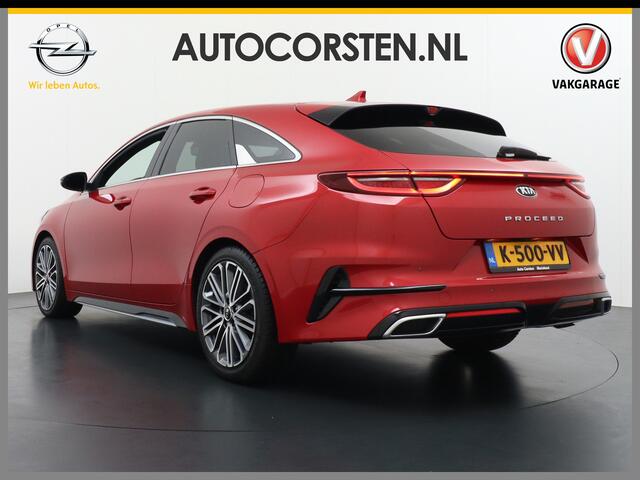 KIA PRO CEE D ProCeed 1.5T 160PK AUT-7 GT-Plus Line MHEV Virtual Cockpit Navi Camera Ecc Apple Carplay Android Auto Adap.Cruise Stoel+Bank+Stuurverwarming Pdc Keyless DAB Lmv 18" Led Dodehoekdetector Rijstrooksensor met correctie Elek.Achterklep Verkeersbord detectie U